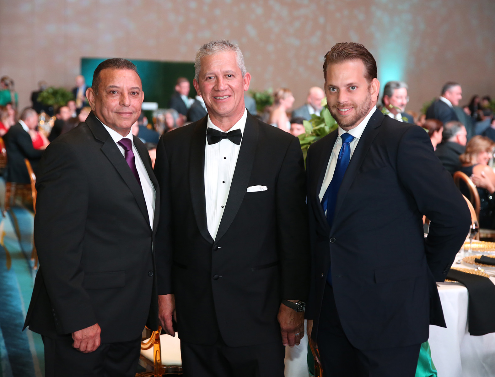 Rafael O'Ferrall, José Morales y Gian O'Ferrall. (José Rafael Pérez Centeno)