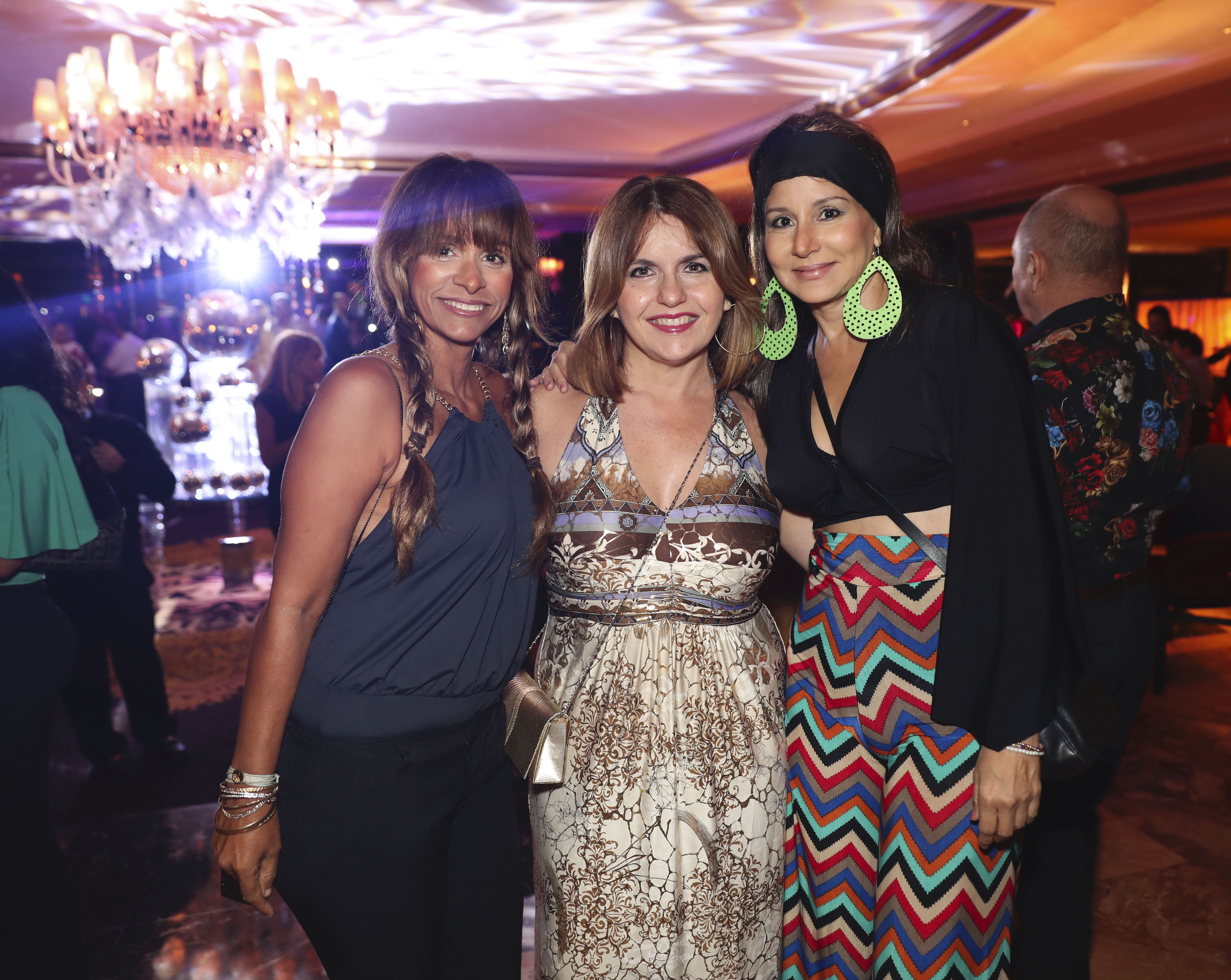 Gisselle Sáez, Diana Cordero y Silvia Torres. (Suministrada)