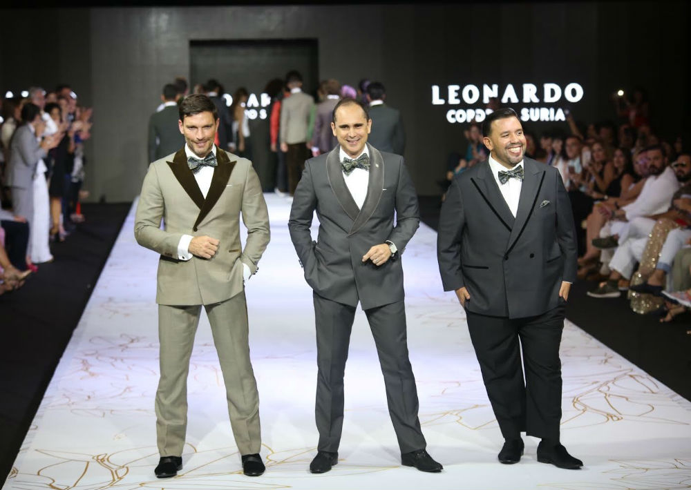 Leonardo Cordero Suria presentó la colección “Authority Fall 2019” en la que -además de la participación de personalidades de la farándula como Julián Gil, Lunnay y Jorge Pabón “El Molusco”- predominó una paleta de color variada con una mezcla marrón, azul, verde y negro. (Foto: Suministrada/ José "Pepe" Pérez)