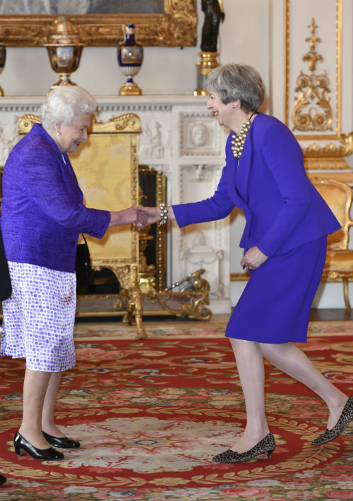Al evento de gala en el Palacio de Buckingham asistieron importantes figuras como la primera ministra Theresa May. (AP)