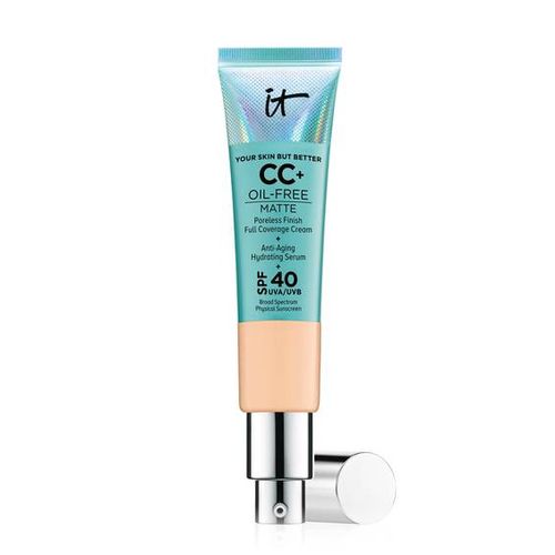 It Cosmetics acaba de añadir a su línea un nuevo CC Cream que además de todos los beneficios que ofrece este tipo de producto, también te ayuda a controlar la grasa. El producto se llama CC+ Oil Free Matte y por el momento está disponible exclusivamente en Sephora. (Suministrada)
