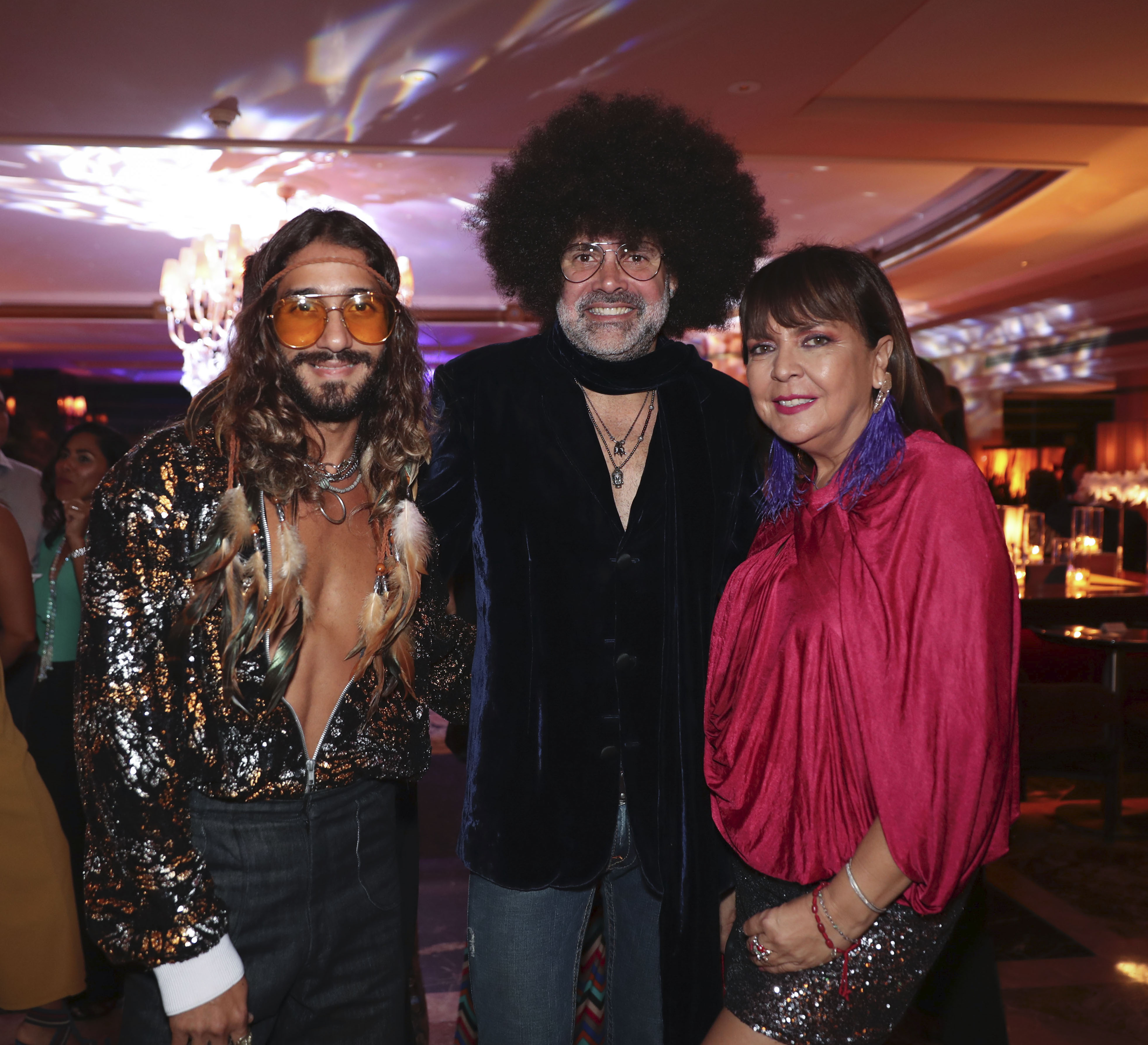 Jac Mauro, David Antonio y Agnes Marrero. (Suministrada)