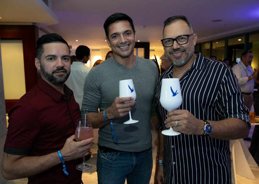 Javier Charlesman, Luis Acevedo y Martín Sánchez. (Suministrada)