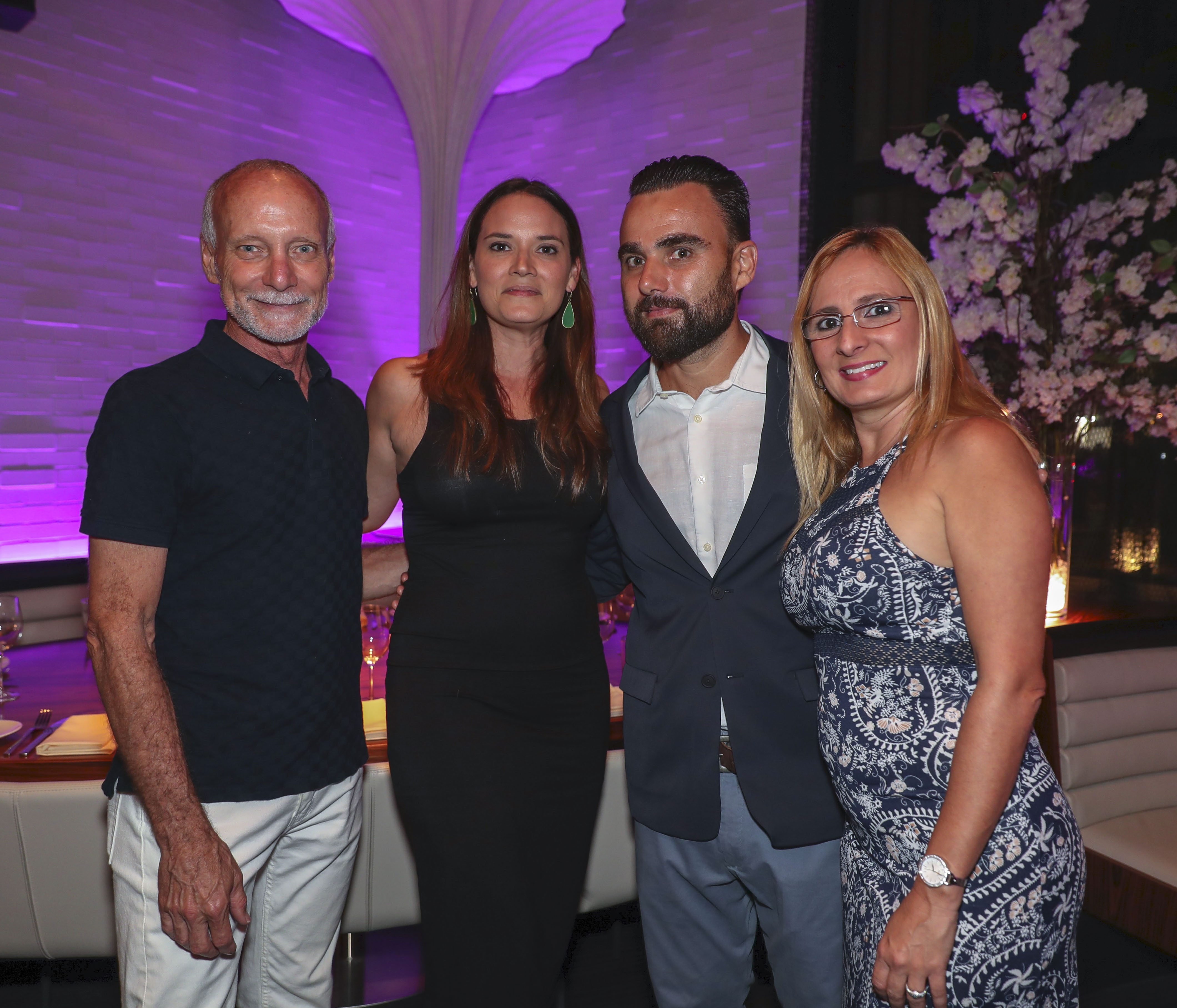 José Marchand, Edna Echani, Emilio Saucedo y Wanda Torres. (Suministrada)