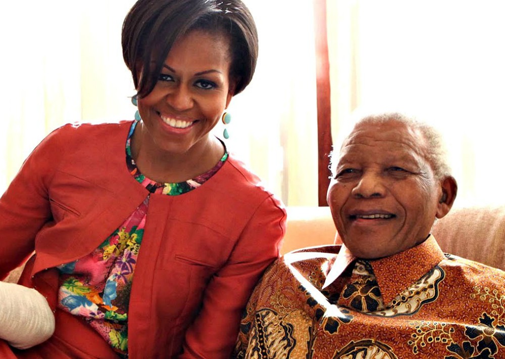 En el 2011 tuvo la oportunidad de conocer a Nelson Mandela.