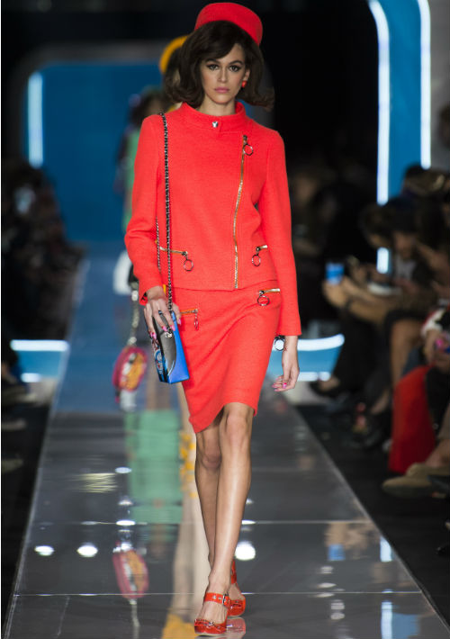 La modelo Kaia Gerber, hija la famosa super modelo, Cindy Crawford.