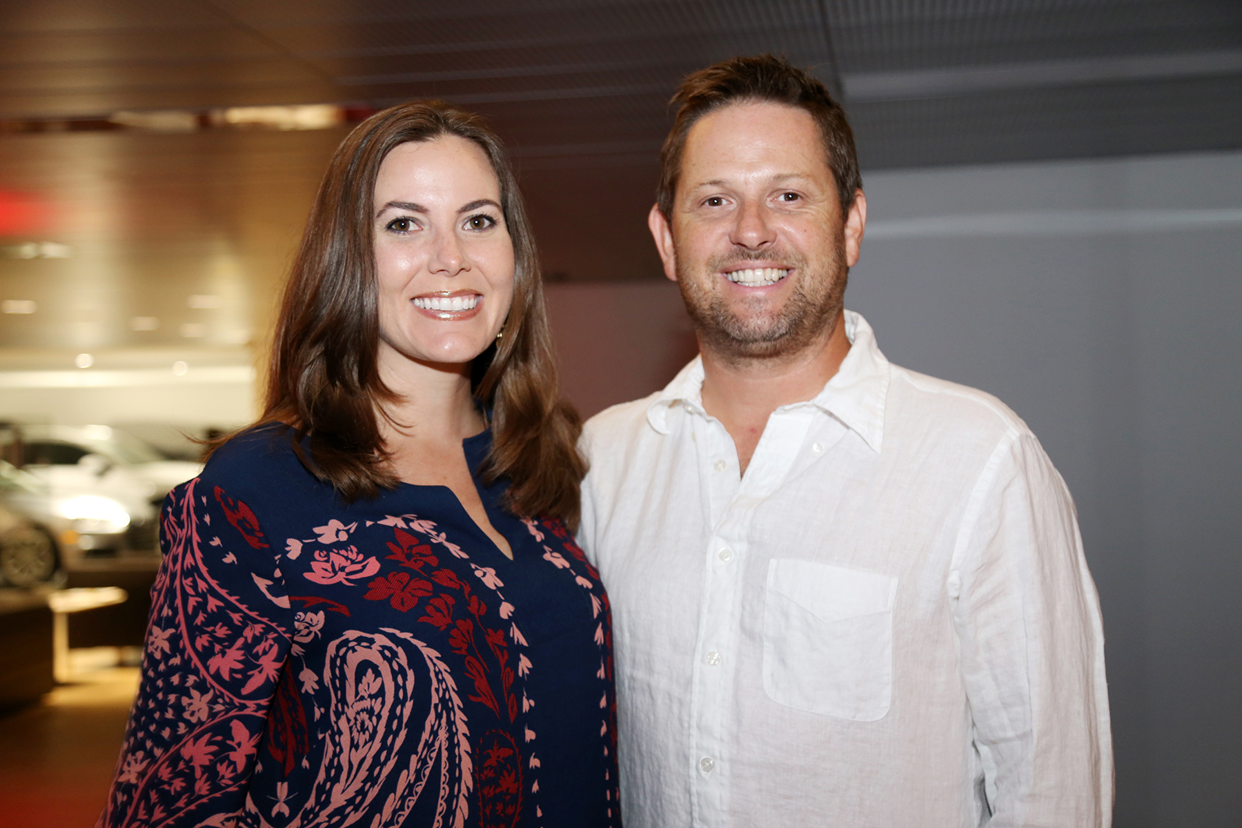 Diane Quiñones y Benjamin Harris.Foto Nichole Saldarriaga
