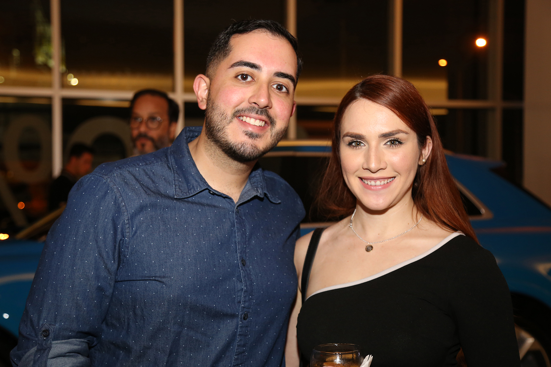 Hector Meléndez y Noralis Ruiz. Foto Nichole Saldarriaga
