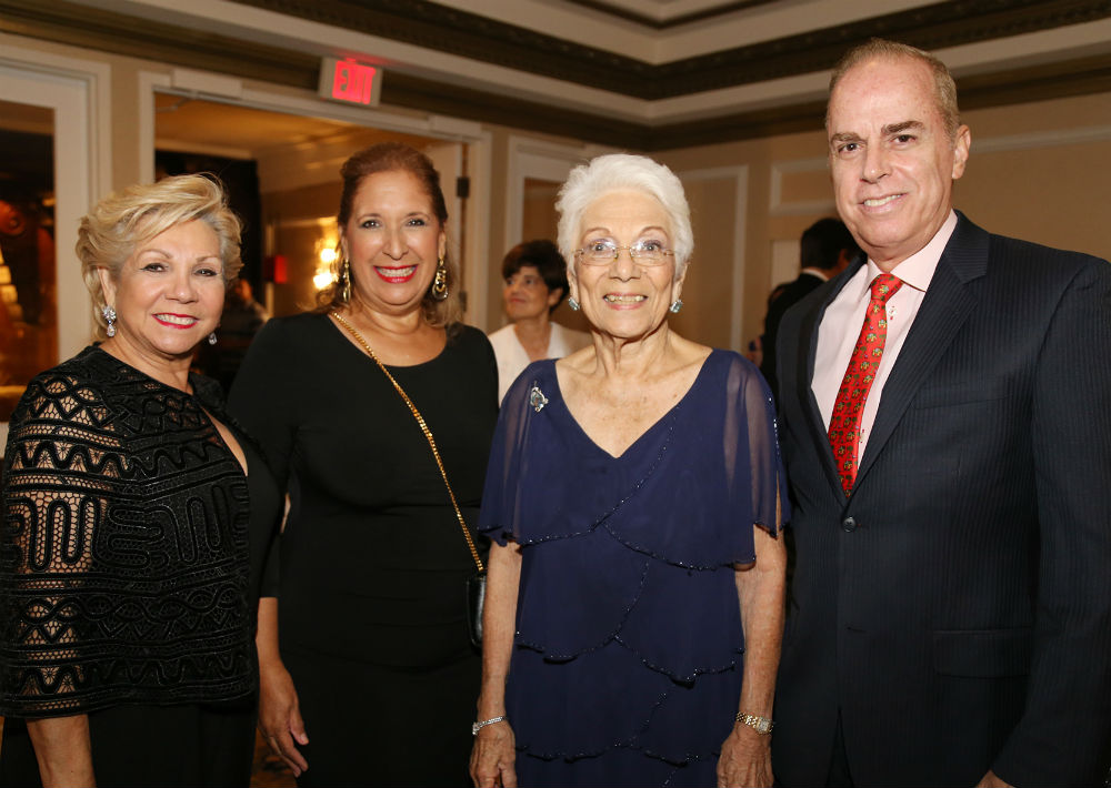 Aidita Gnocchi, Margarita Ramos, Ilia y Ramón Martínez (Foto: Nichole Saldarriaga)
