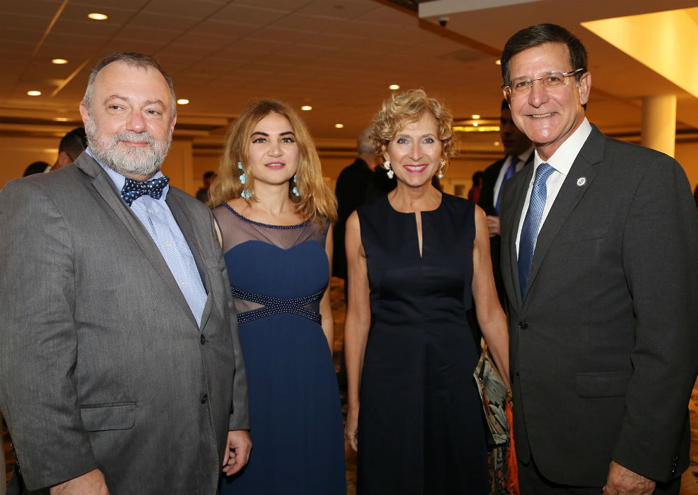 Hynek Kmonicek, Indira Yumar, Margarita Fullana y Luis Rivera Marín (Foto: Nichole Saldarriaga)
