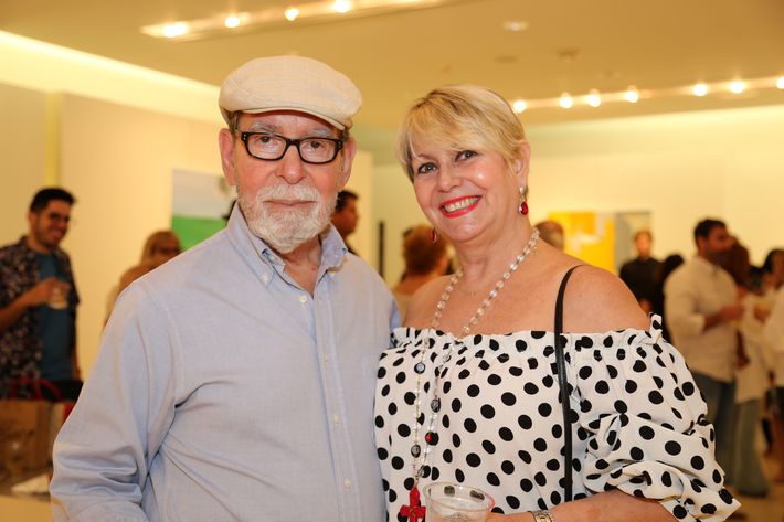 Julio y Camary Bague, en la muestra Hábitat en Arte @ Plaza.