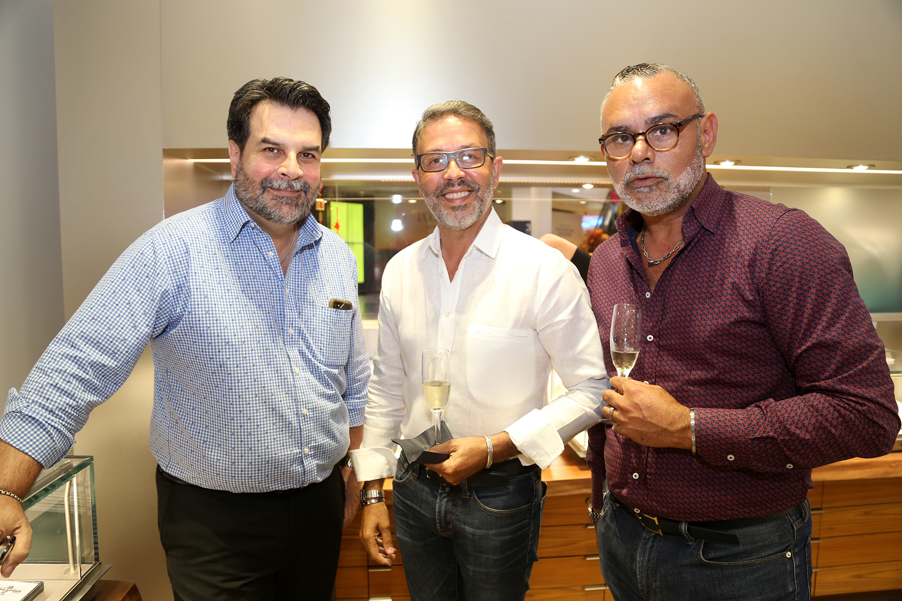 César Toledo, Wilfredo Marrero, Esteban Serrano. (Nichole Saldarriaga)