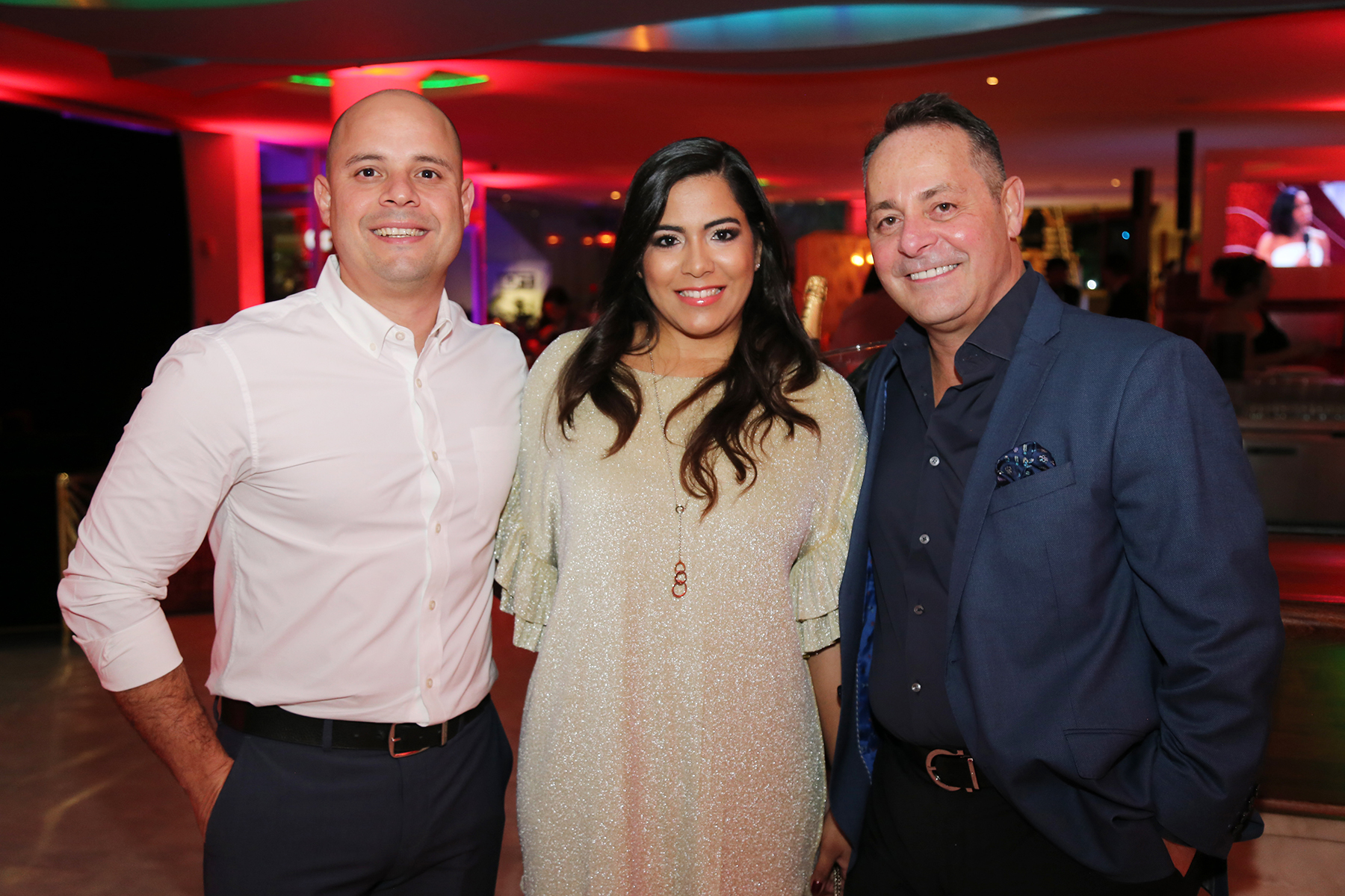 Jay Ortiz, Luz Gonzalez, Albert Charbonneau. (Nichole Saldarriaga)
