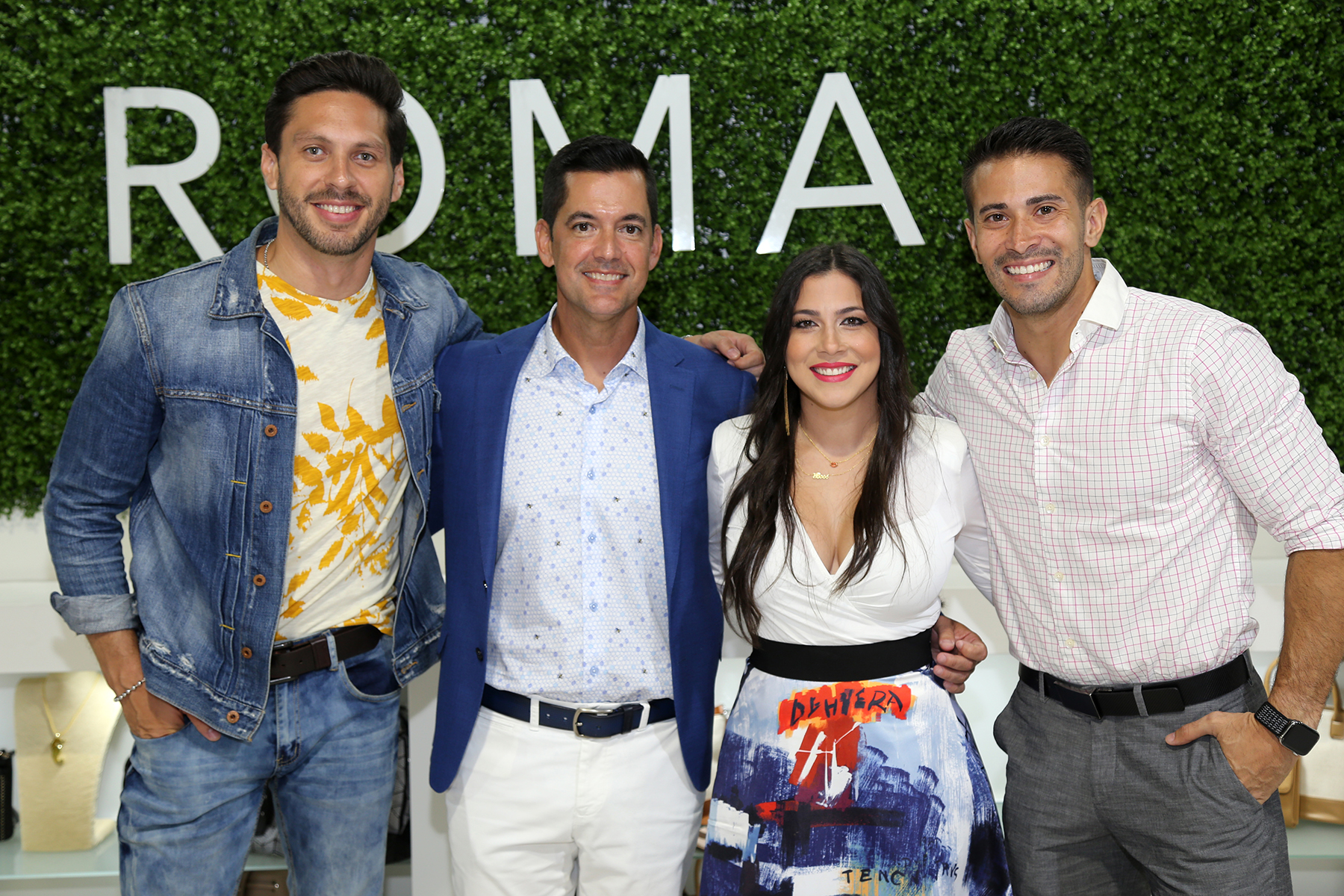 Ramón “Gato” Gómez, Javier Aisa, Lourimer Rodríguez y Tommy Ramos. (Nichole Saldarriaga)