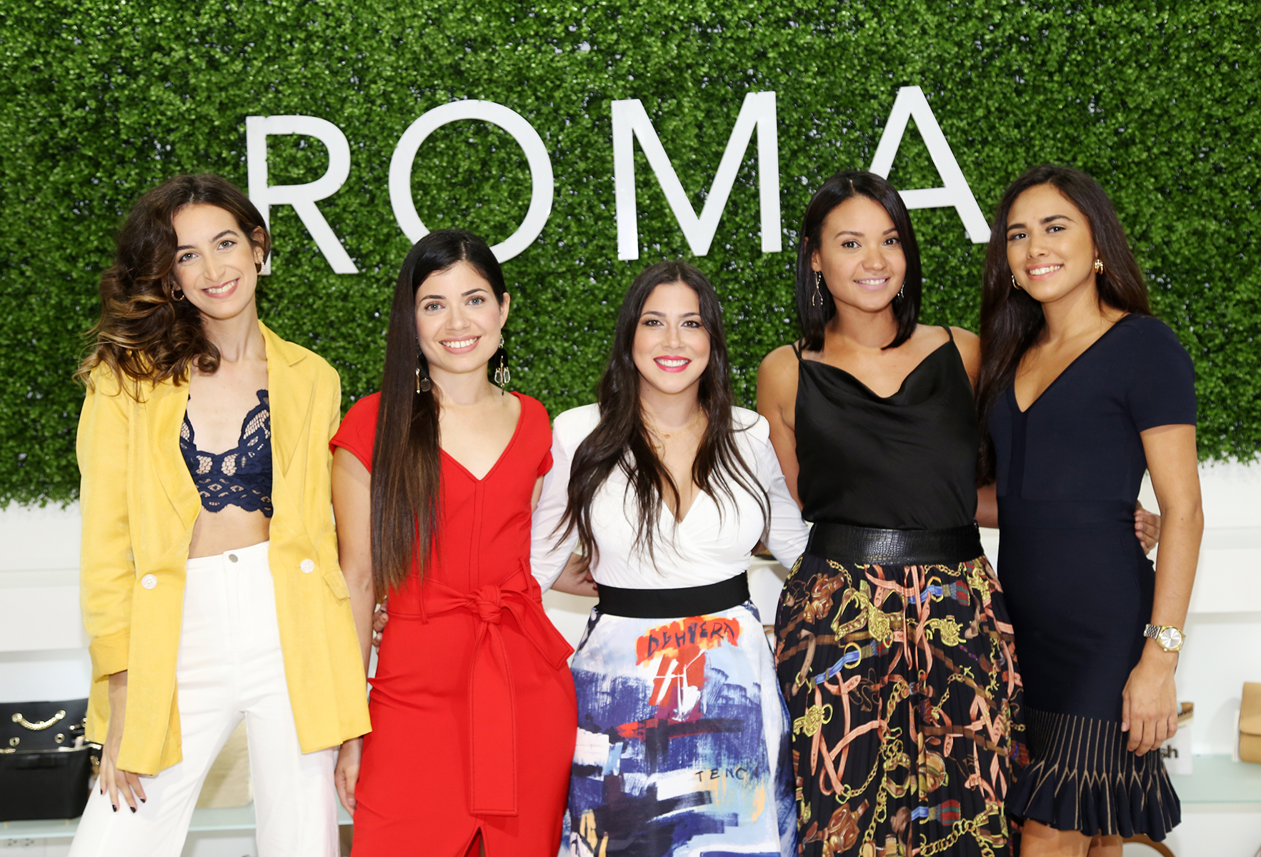 Rachel López, Karina García, Lourimer Rodríguez, Yadiza Ramos, Danaliz De Jesús. (Nichole Saldarriaga)