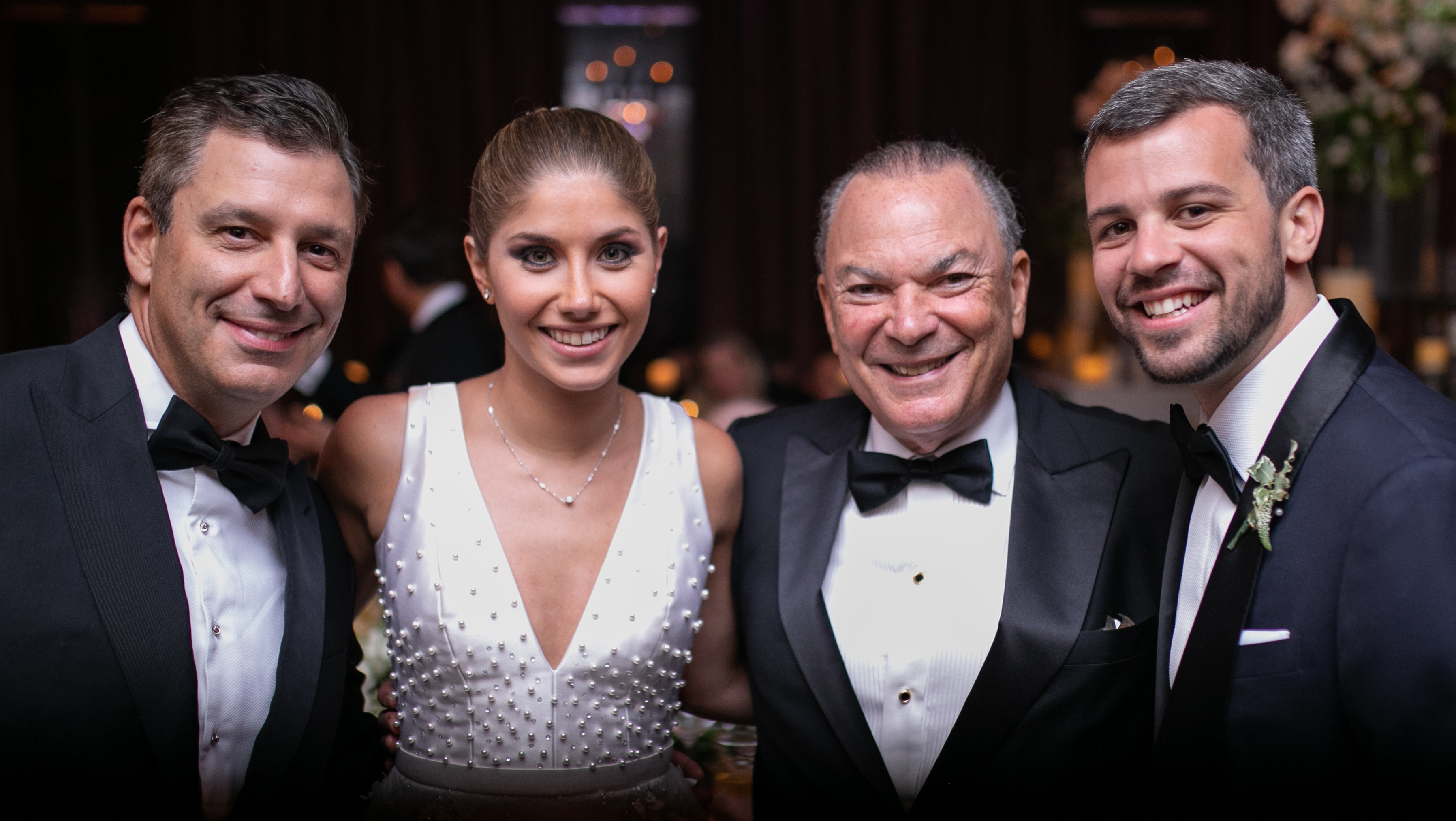 Desde la izquierda, David Drucker, Marivioli Casellas, Frank Rainieri, José Emilio Sierra. Fotografía Wilo Rosado