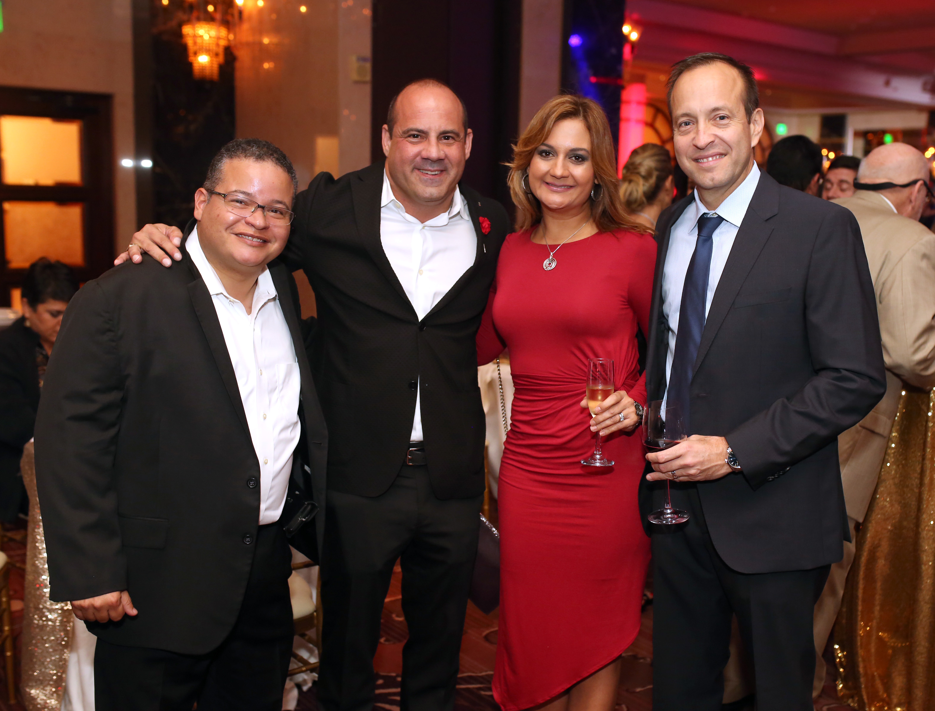 Víctor Ramos, Javier Cuevas, Michelle González, Michael Hernández. Foto: José R. Pérez Centeno.