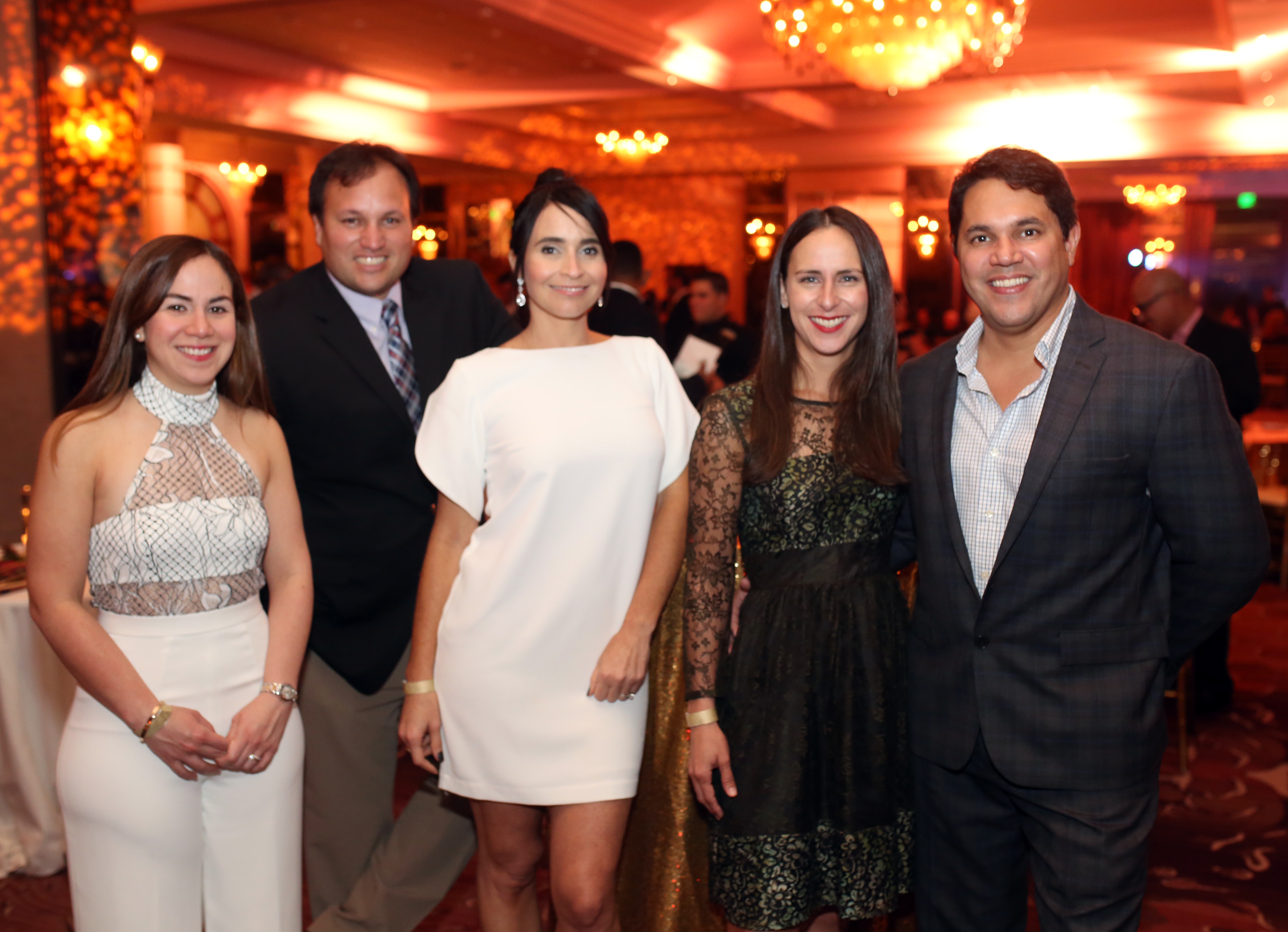 Yarelis Vázquez, Daniel Medina, Ivelisse Sambolín, Yanina Vázquez y Francisco Pérez Gil. Foto: José R. Pérez Centeno.