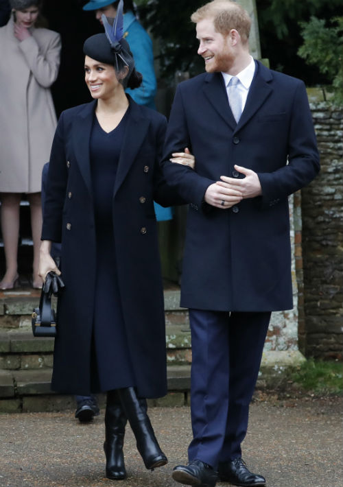Markle y el príncipe Harry serán padres en la primavera de 2019. (AP)
