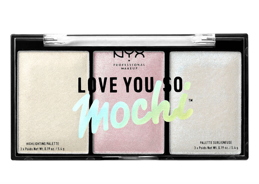 NYX Professional Makeup Love You So Mochi Highlighting Palette. (Foto: Suministrada)