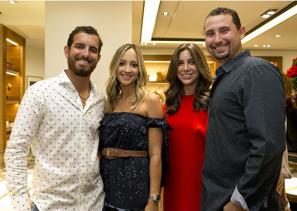 Armando y Alexandra Muns, Patricia Mayní y Ricardo Ríos. (Xavier García)