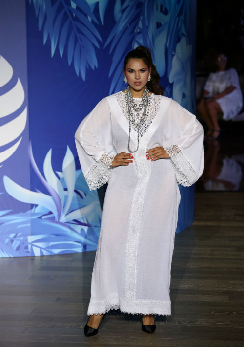 La propuesta de Osvaldo Morales estuvo regida por la elegancia clásica. (Foto: Suministrada/Tamara Figueroa)