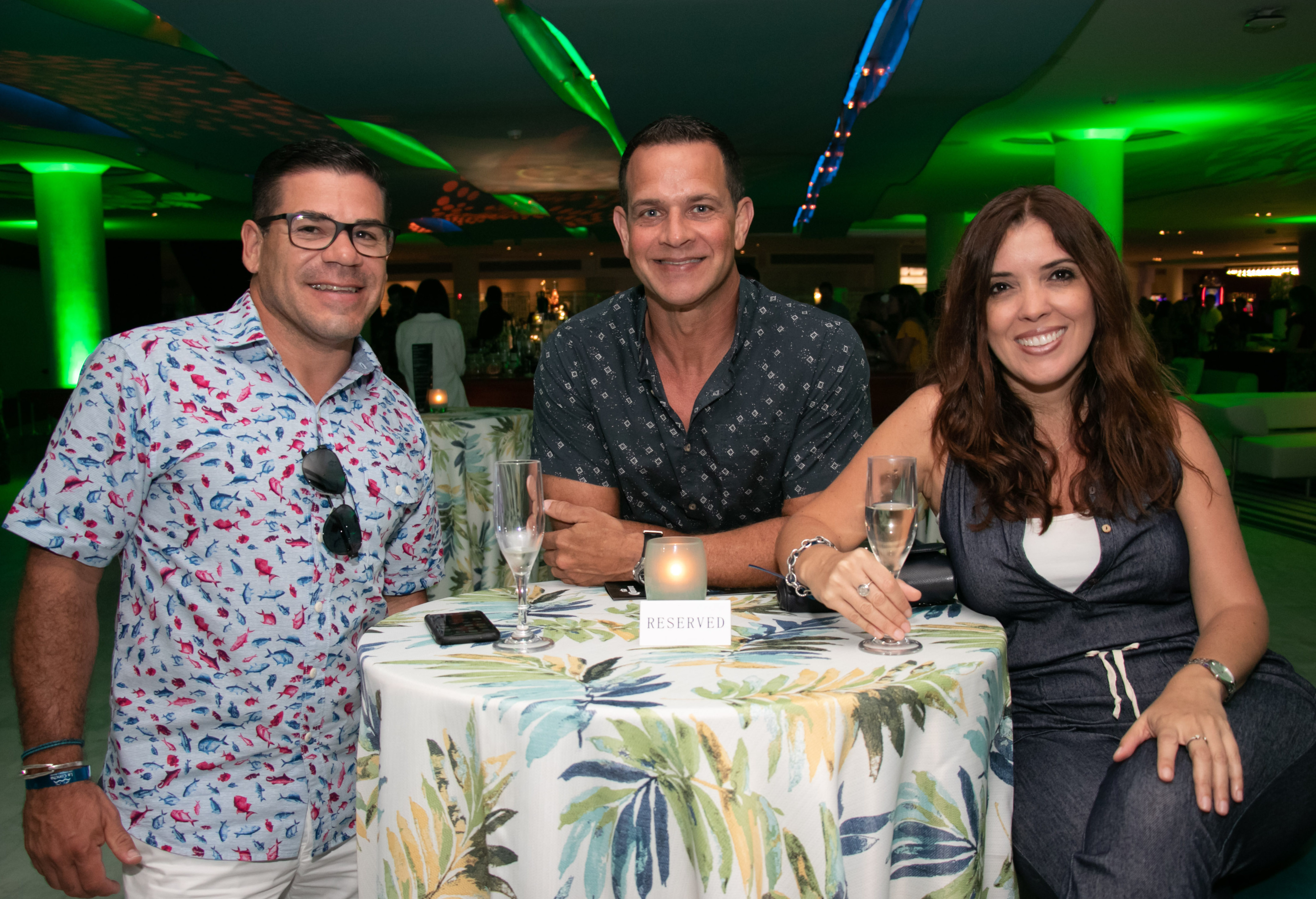 Pedro Pagán, Luis B y Jessica Lugo. (Suministrada)