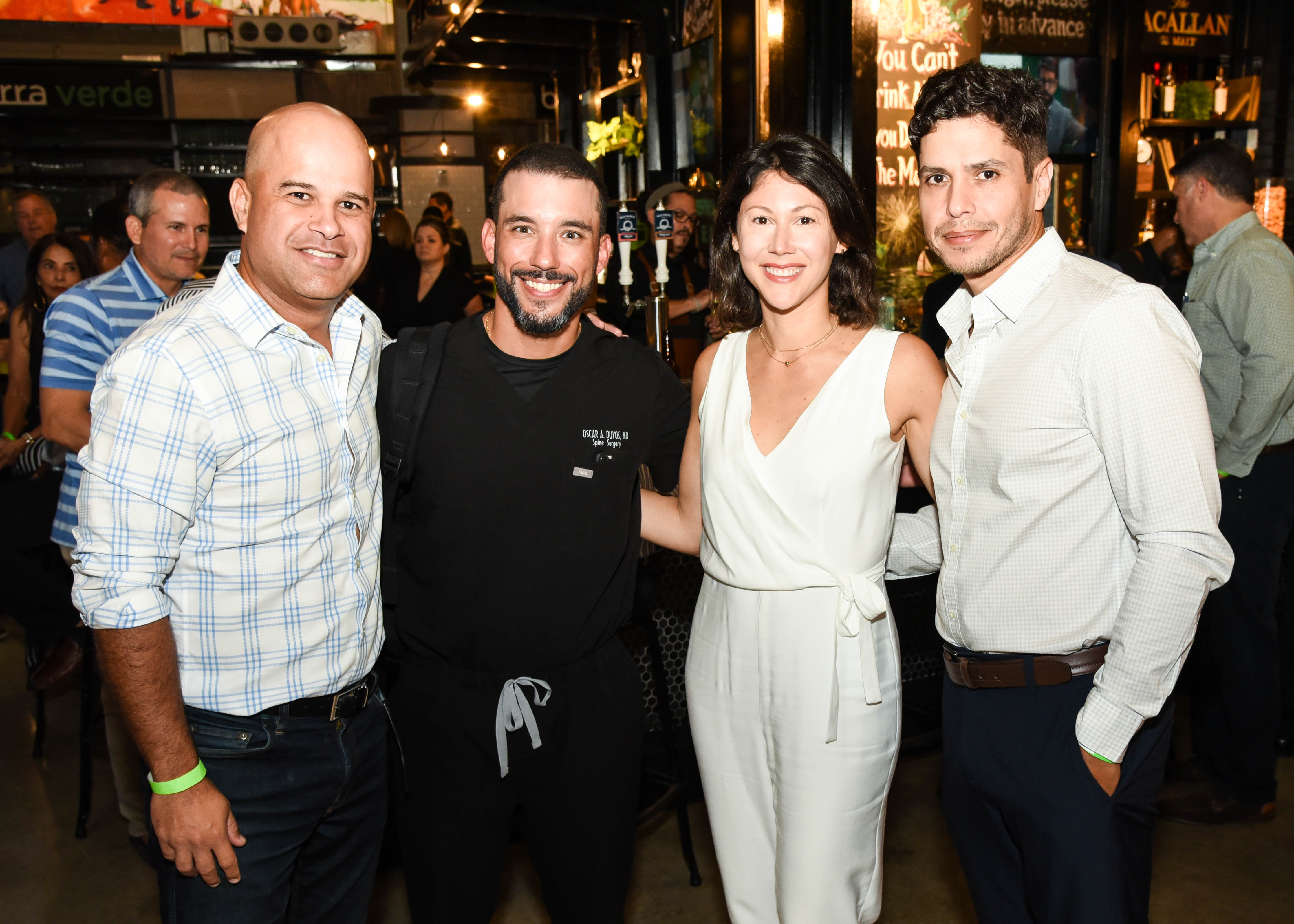 Roberto Torres, Oscar Duyos, Mariana Silva y Luis Marrero. (Enid M. Salgado Mercado)