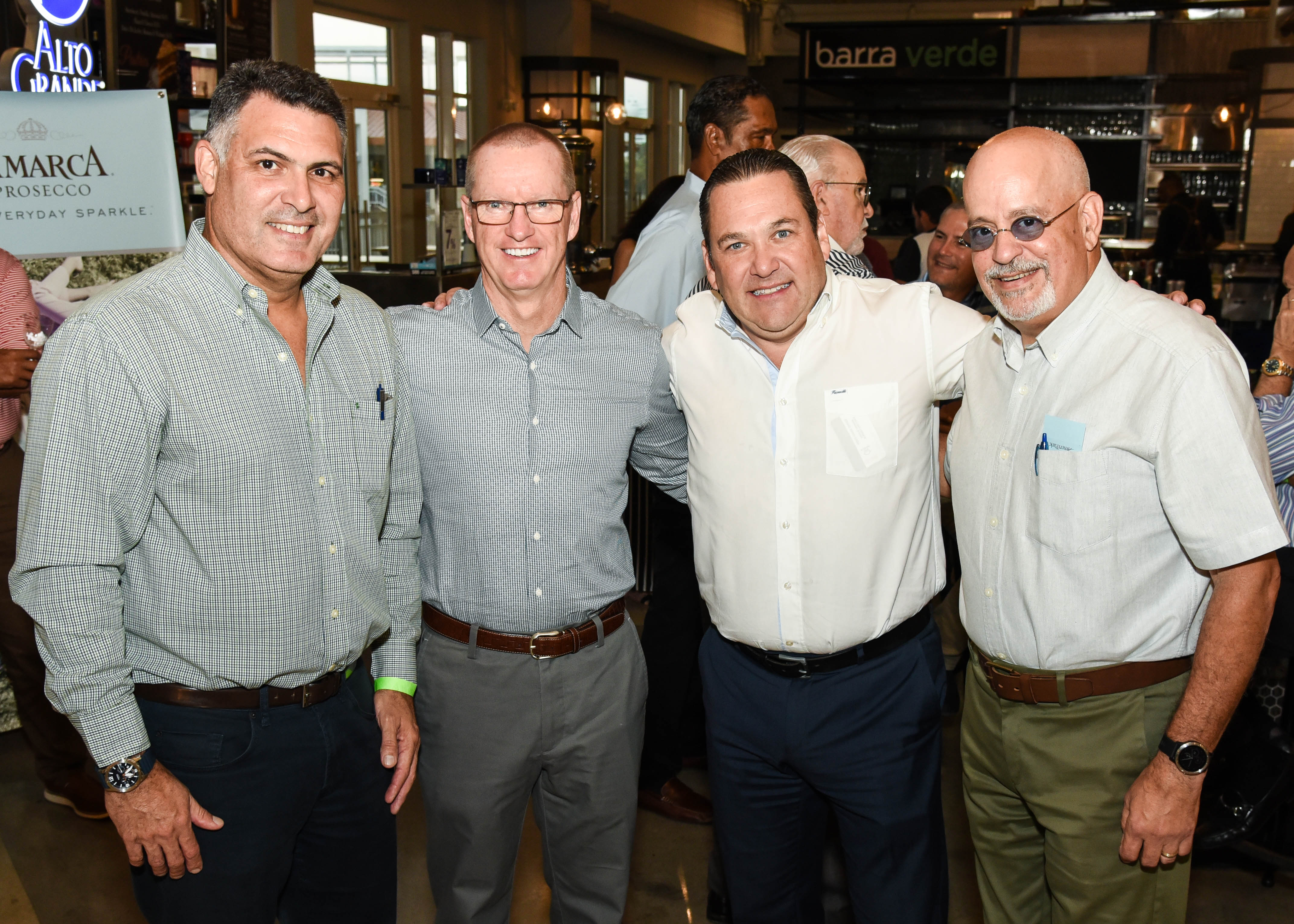 Peter Santiago, Michael Noone, Raúl Alvarado y Eduardo Pagán. (Enid M. Salgado Mercado)