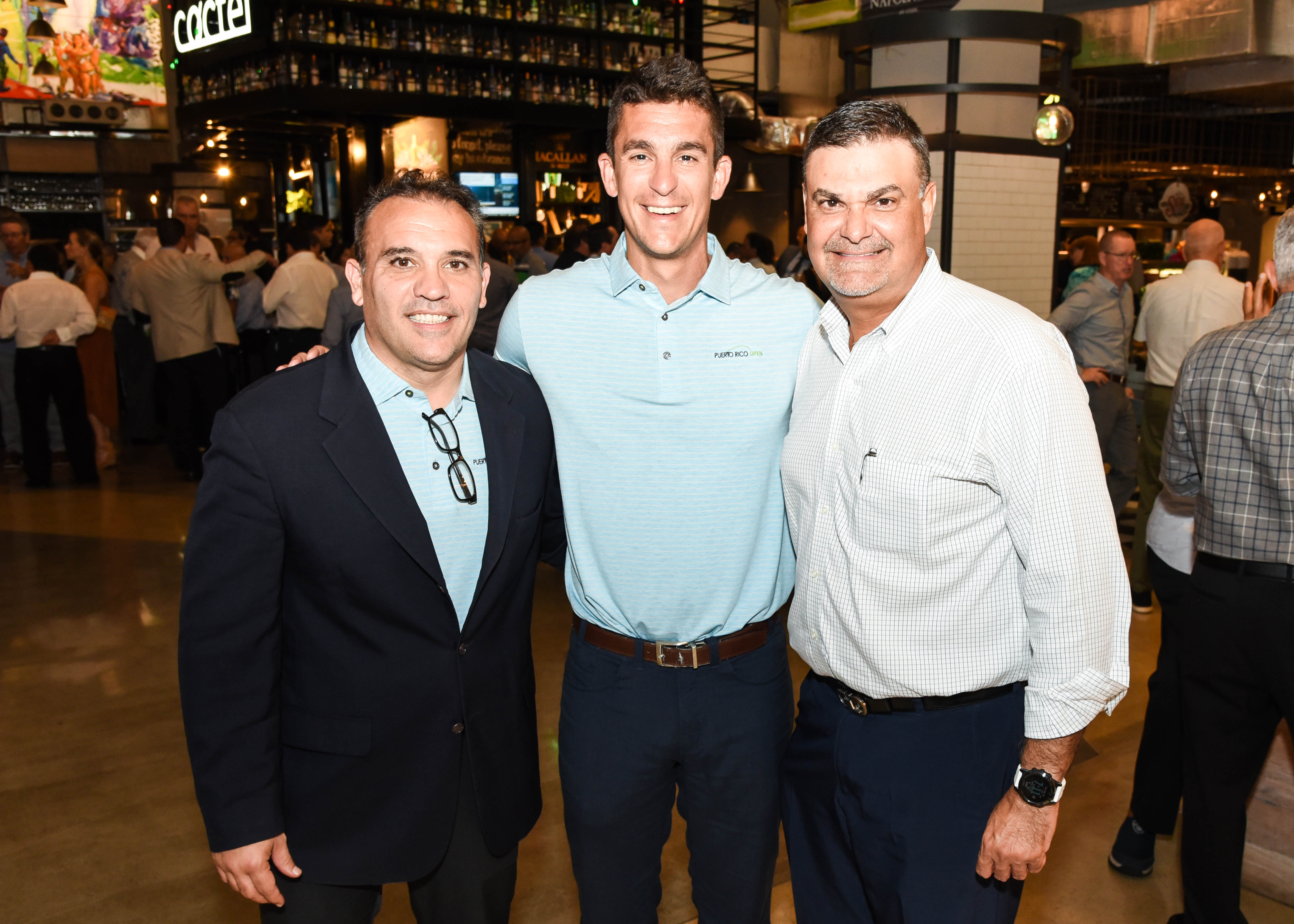Pedro Zorrilla, Matt Traux e Iván Fraticelli. (Enid M. Salgado Mercado)