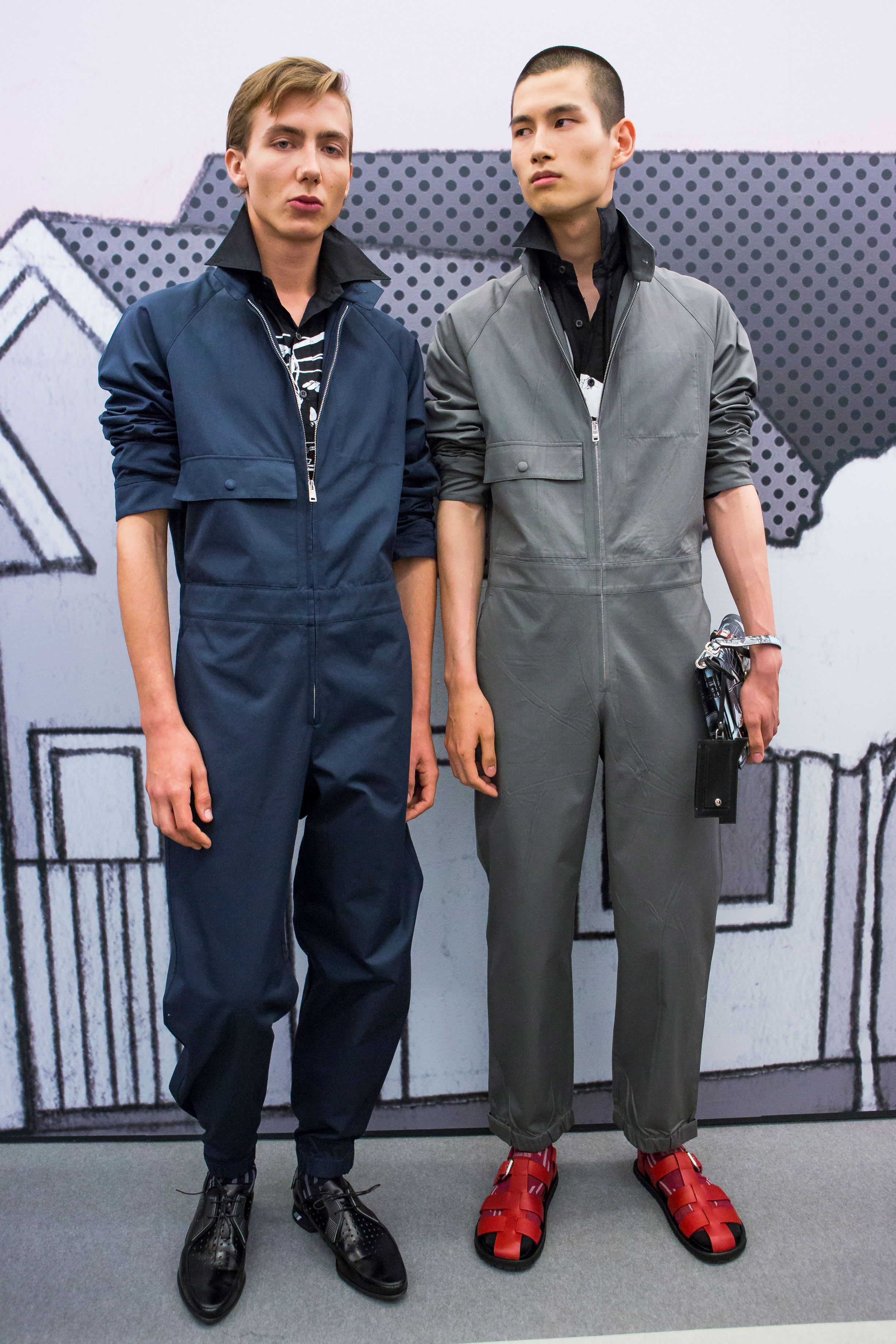 Los monos fueron una de las apuestas más fuertes de la colección de Prada en Milán. Foto: WGSN.