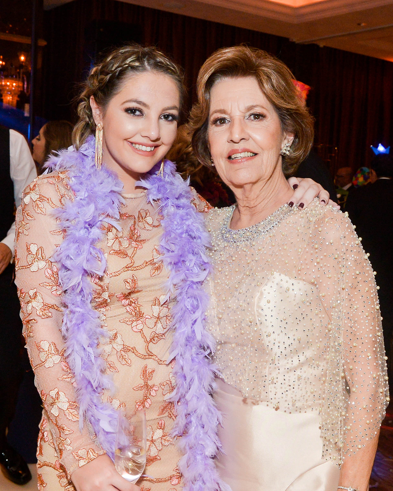 María Mercedes Franceschi y Mildred Scobb. (Foto Enid M. Salgado Mercado)