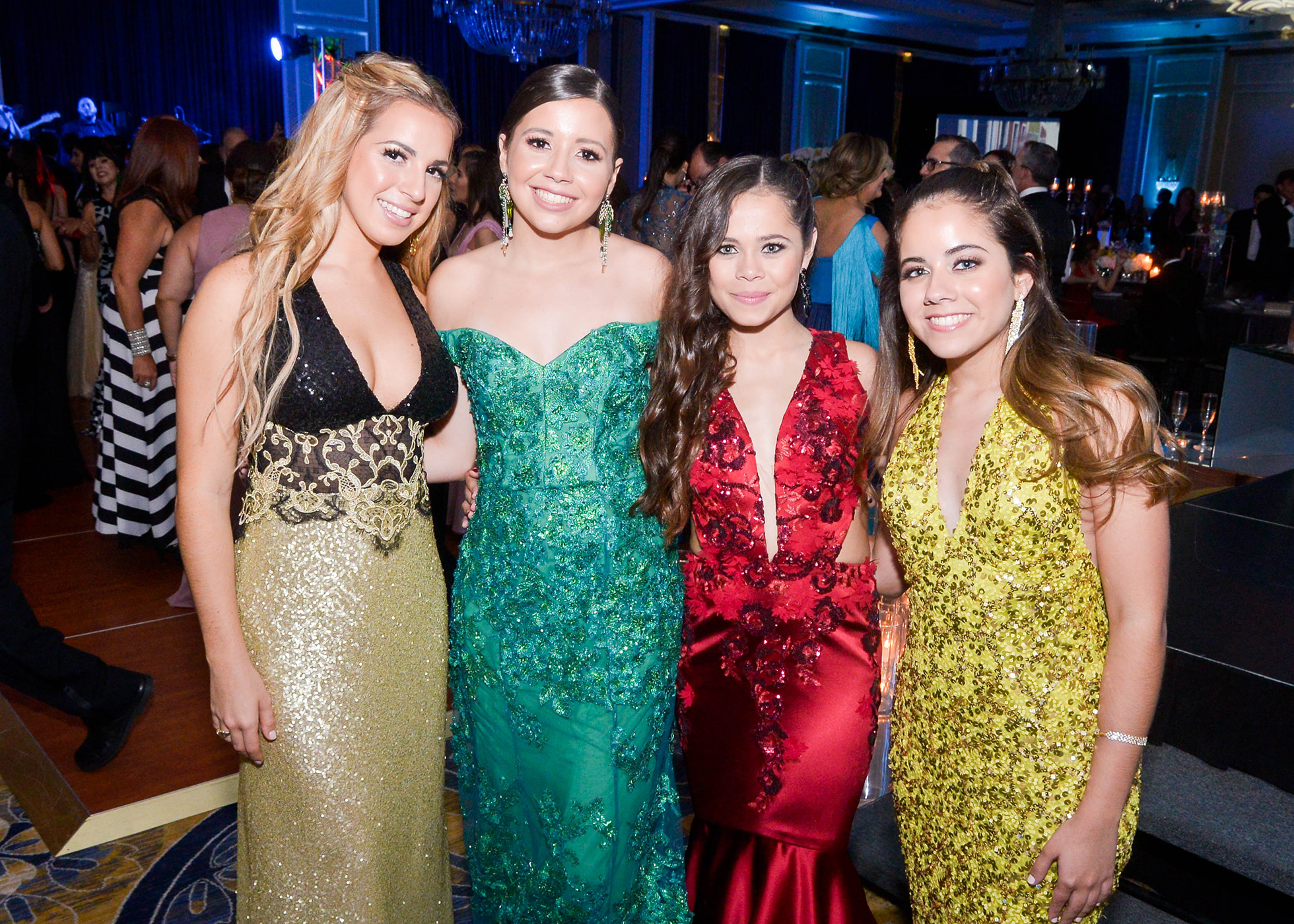 Juliette Wolpert, Beatriz Martorell, María Fernanda Medina y Carla Torres.. Foto Enid M. Salgado Mercado
