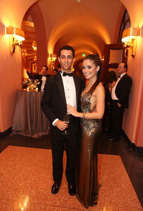 Ignacio Rivera y Sara Acevedo, en el Senior Prom de Baldwin School.