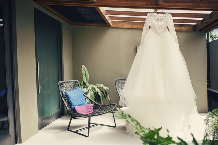Vestido de la novia: Rosa Clará de D’Royal Bride