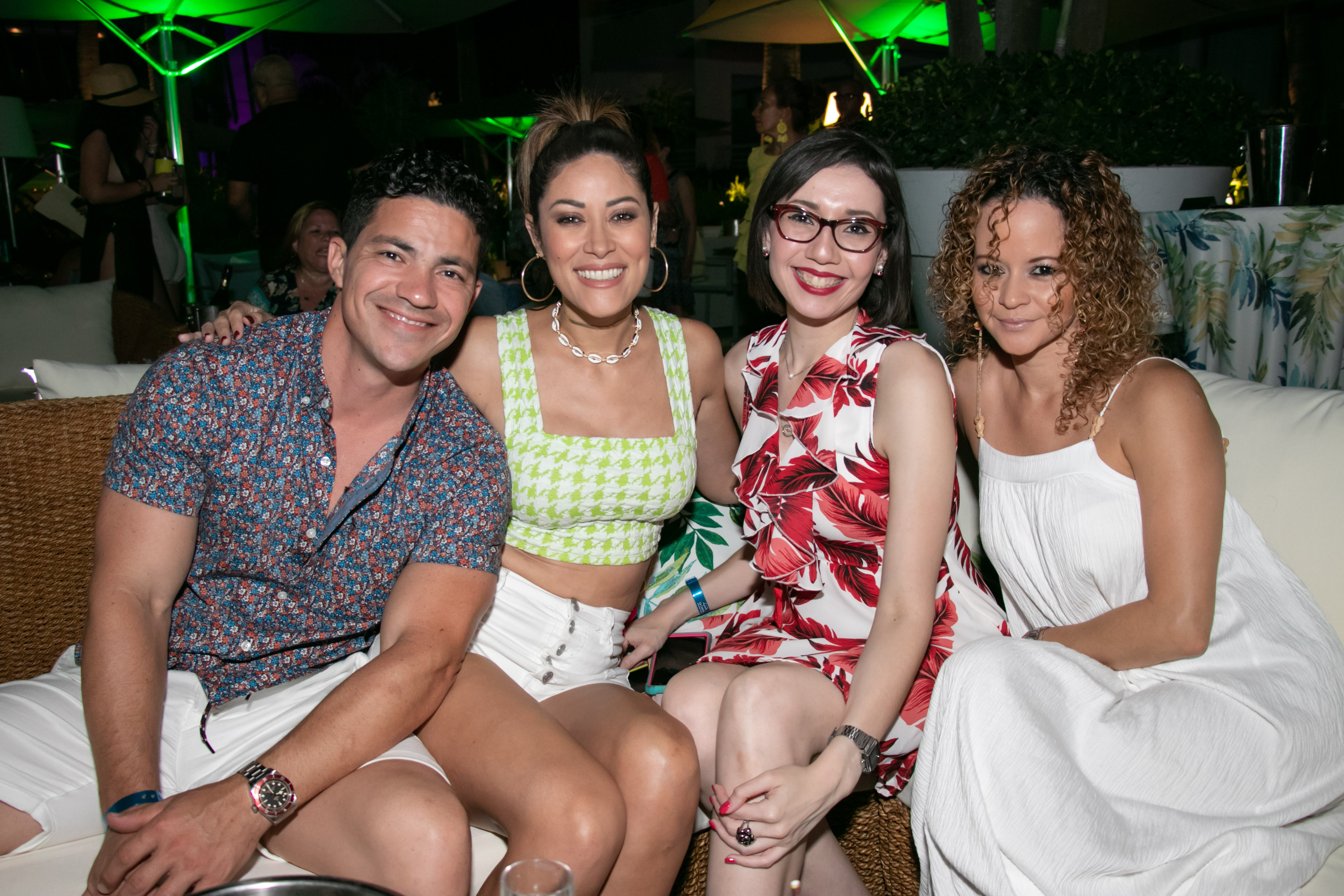 Rubén Correa, Rosalina Torres, Nidymar Boscana y Michelle Pérez. (Suministrada)