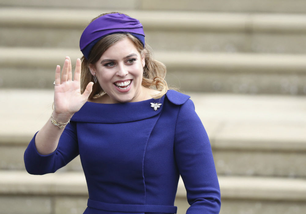 La princesa Beatrice, hija mayor de Andrew y Sarah Ferguson, es la octava en la línea de sucesión al trono. (AP)