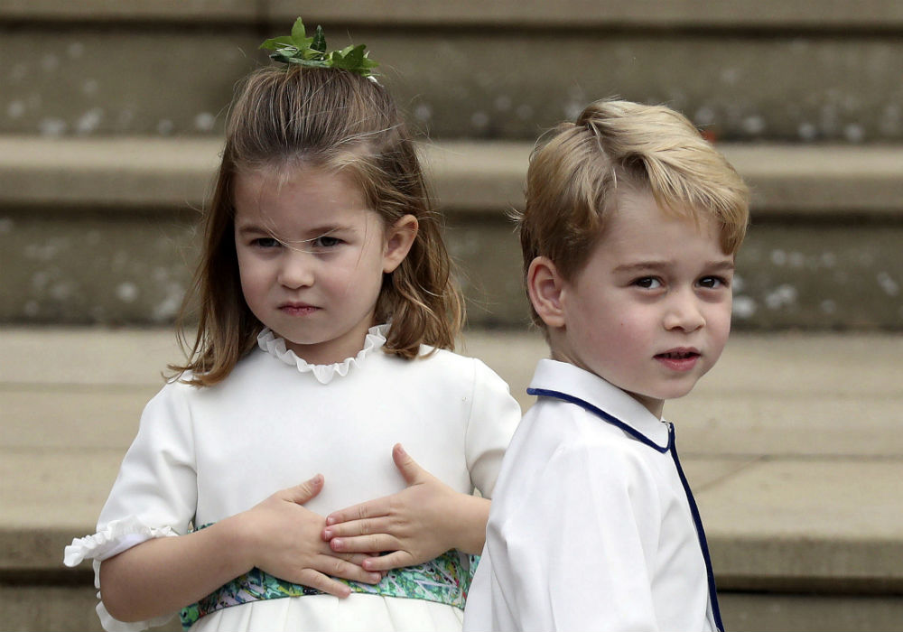 El tercero en la línea de sucesión es el príncipe George, hijo mayor de los duques de Cambridge. (AP)