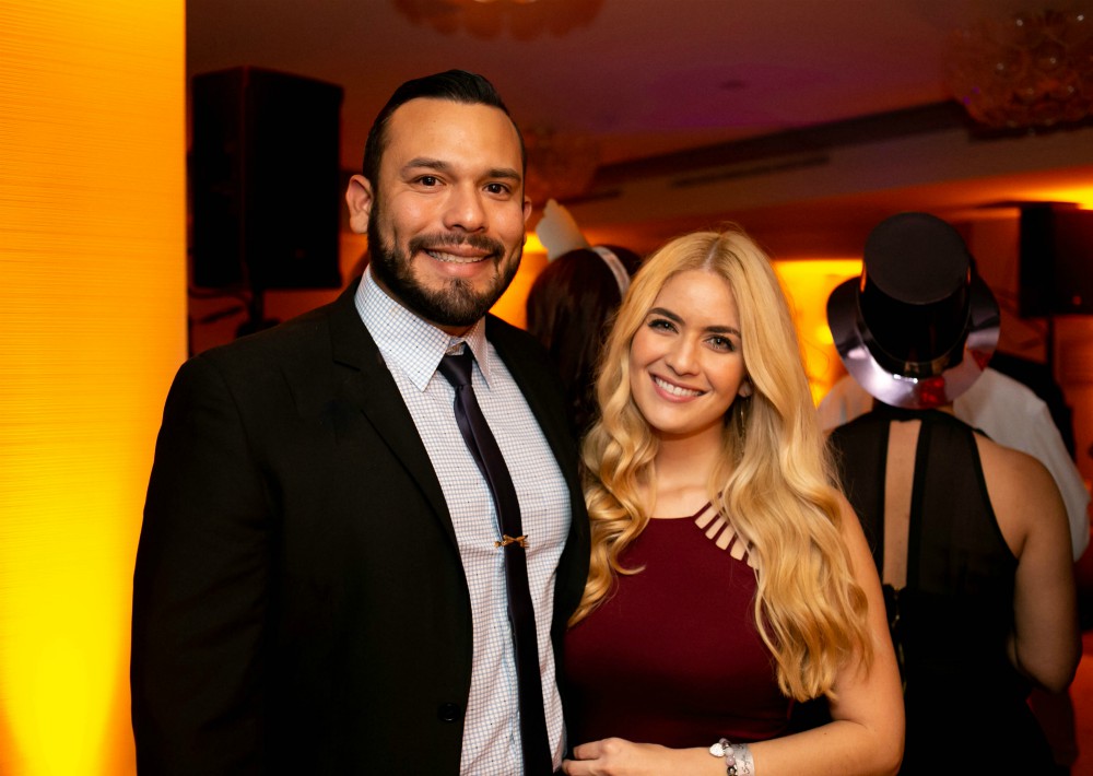 Luis Nieves junto a su esposa. (Suministrada)