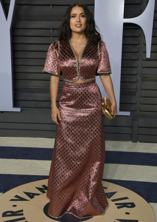 La actriz mexicana Salma Hayek. (The Associated Press)