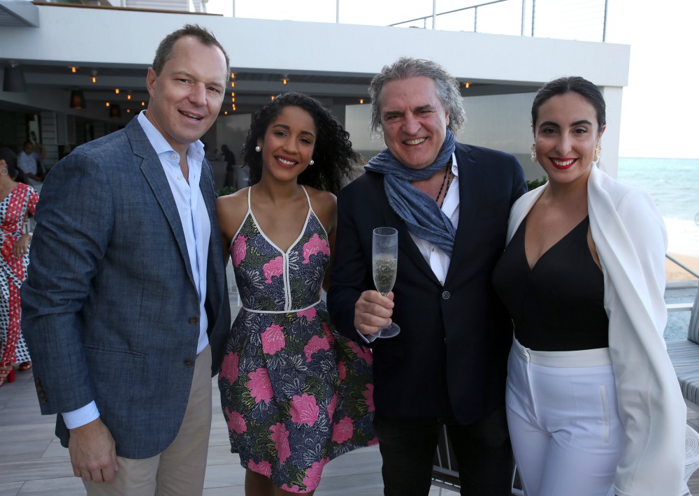 Pierre Alex Maillard, Rebeca Cubero, Fabio Granato y Eva Almodóvar.