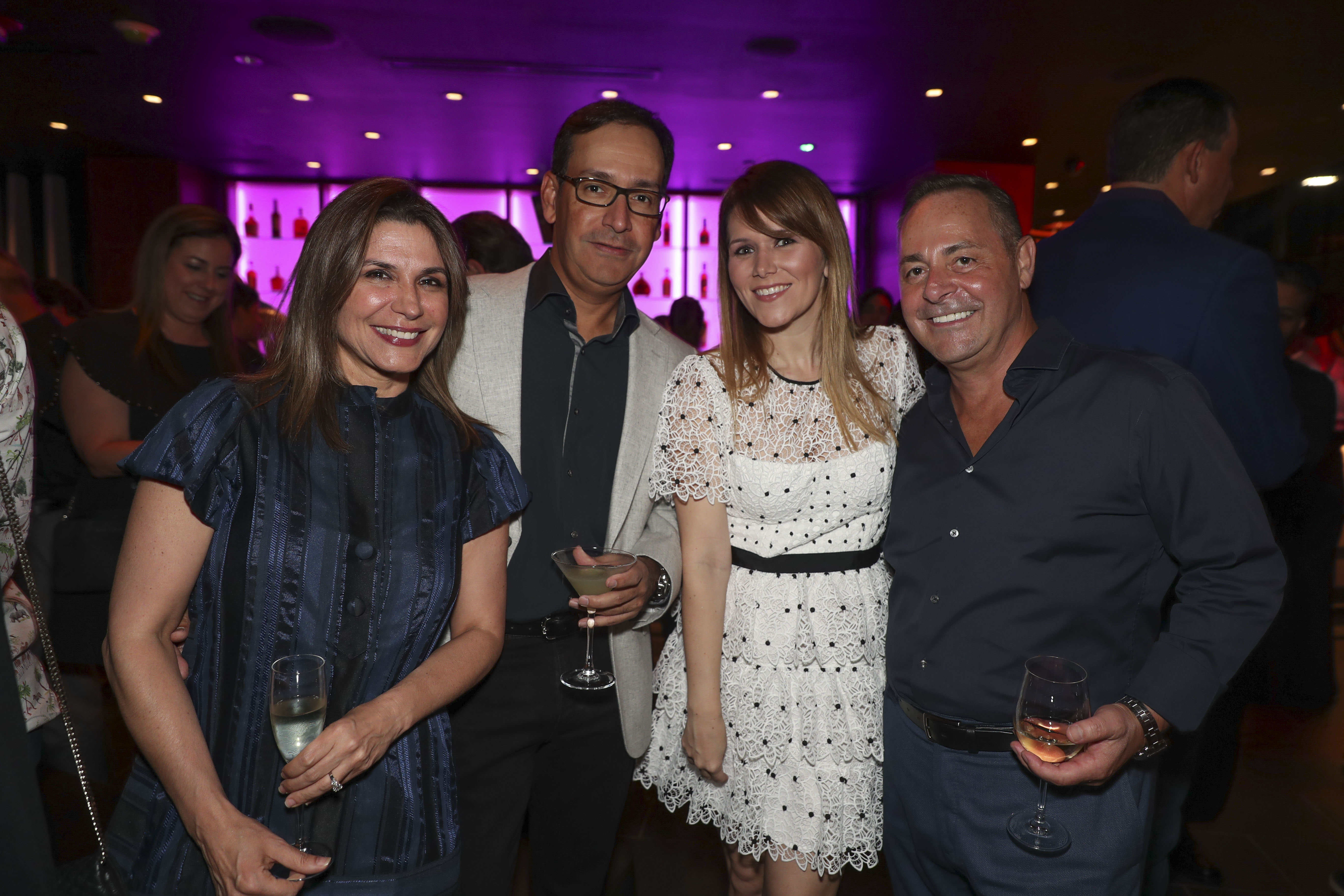 Tutti Muñoz, Javier Aponte, Dominique Myatt y Albert Charbonneau. (Suministrada)