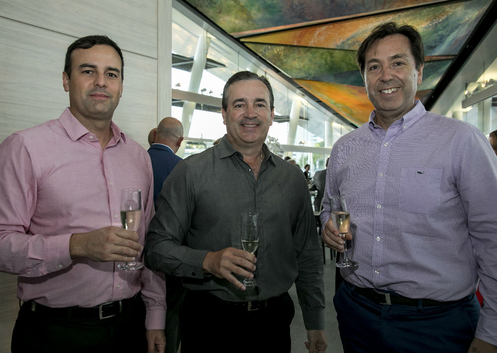 Germán Torres, Félix Caratini y Federico Grosso. (Suministrada)