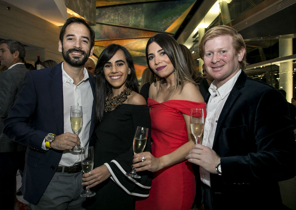 Jorge de la Vega, Melissa Santiago, María de la Vega y Felipe Gavilanes. (Suministrada)