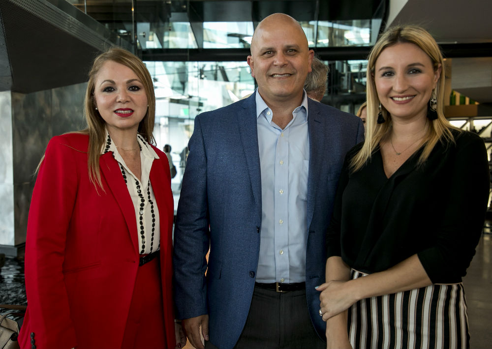 Mercedes Bellaflores, José Ayala e Irene Muñiz. (suministrada)