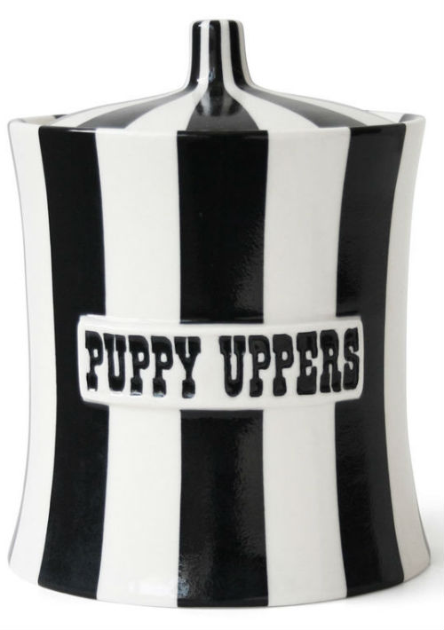 Contenedor “Puppy Uppers” de Jonathan Adler. (Foto: Suministrada)