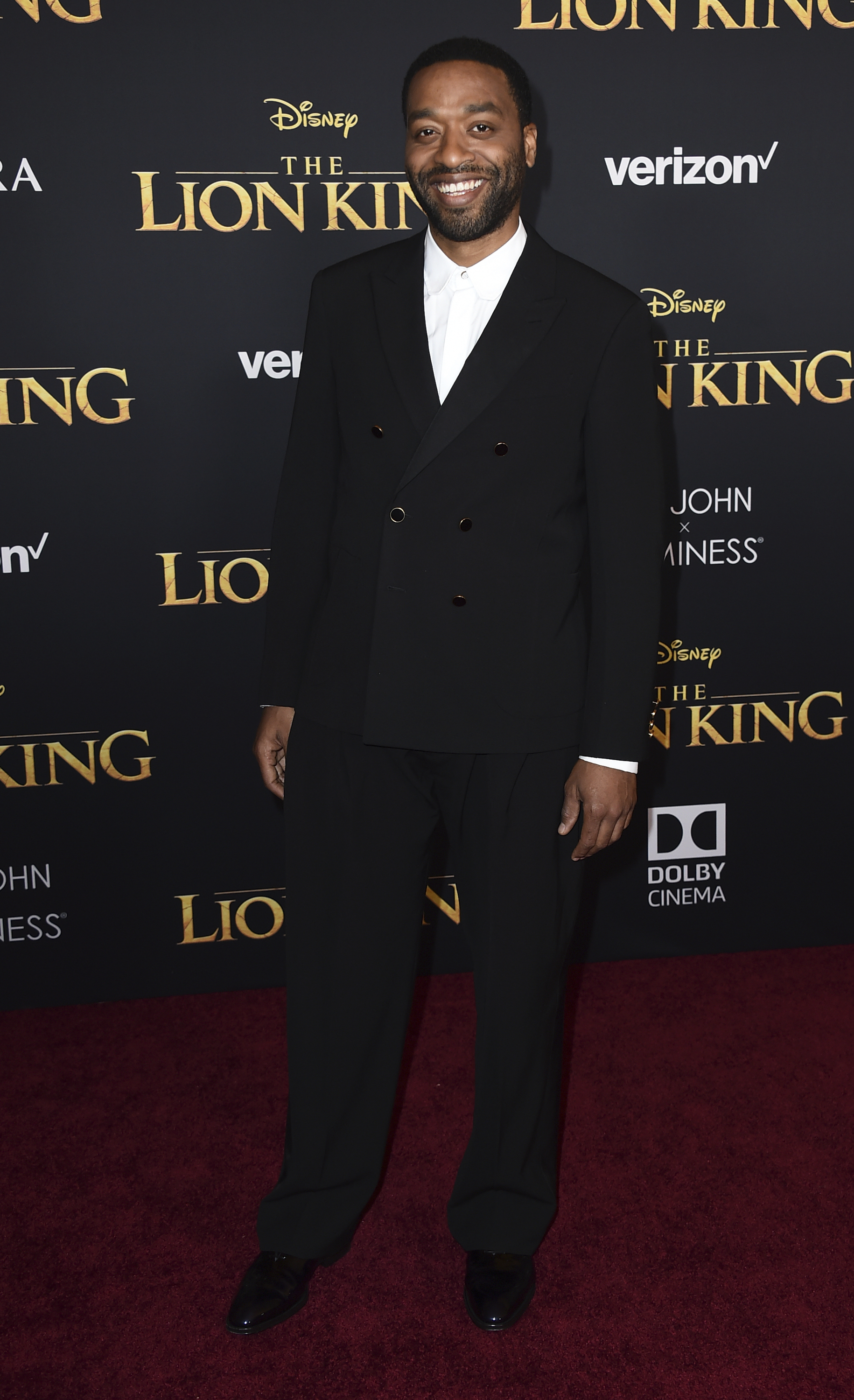El villano de "The Lion King", "Scar", es interpretado por Chiwetel Ejiofor . (AP)