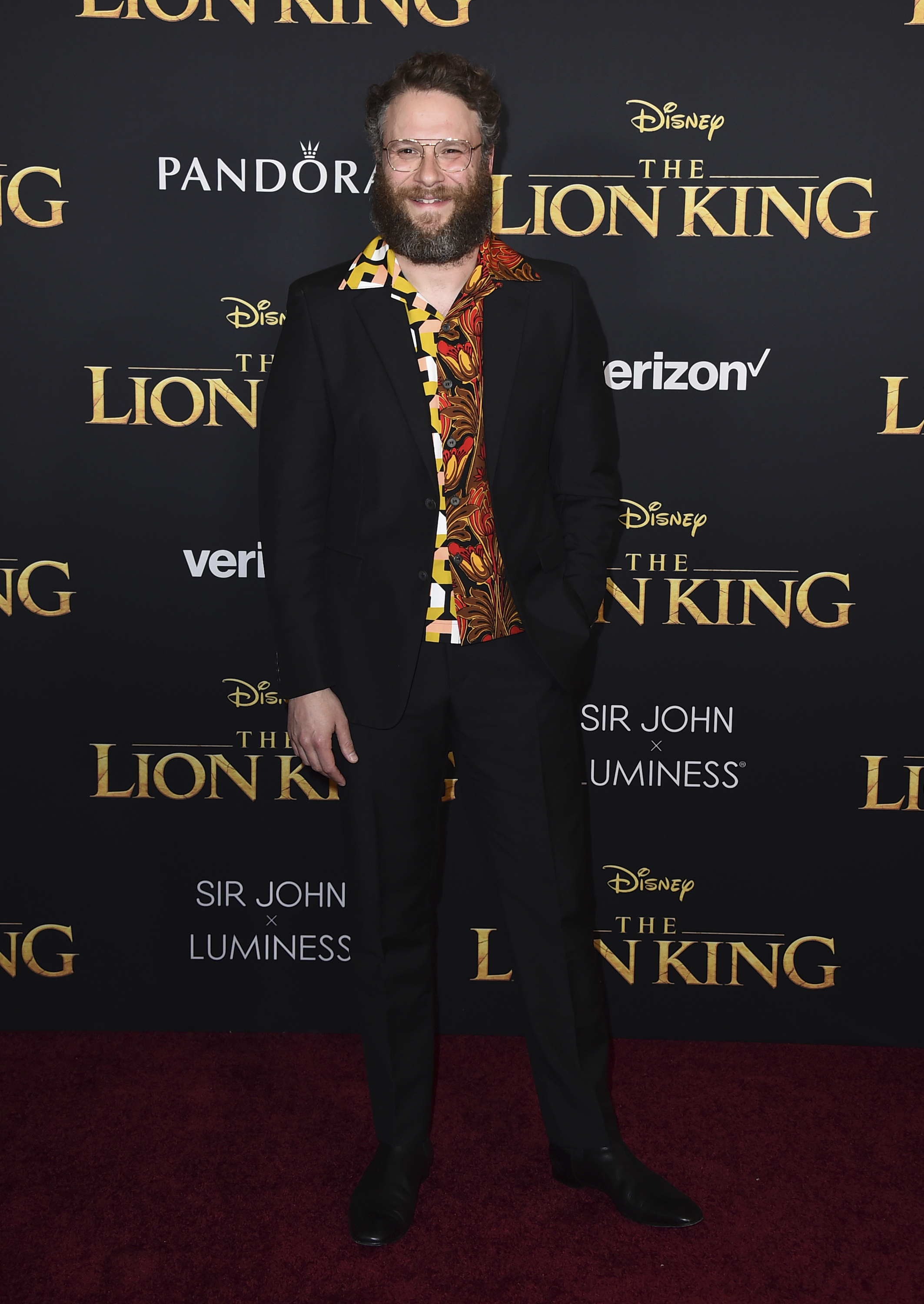 Seth Rogan interpreta a Pumba en la nueva versión del clásico de Disney. (AP)