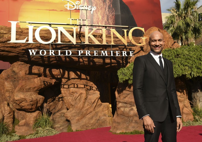 Keegan-Michael Key llega al estreno de la película en el famoso Dolby Theatre donde usualmente se celebran los premios Oscar. (AP)