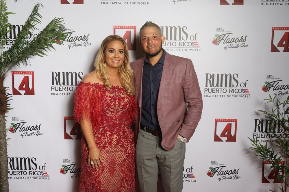 Yadier Molina y Wanda Torres. (Suministrada)